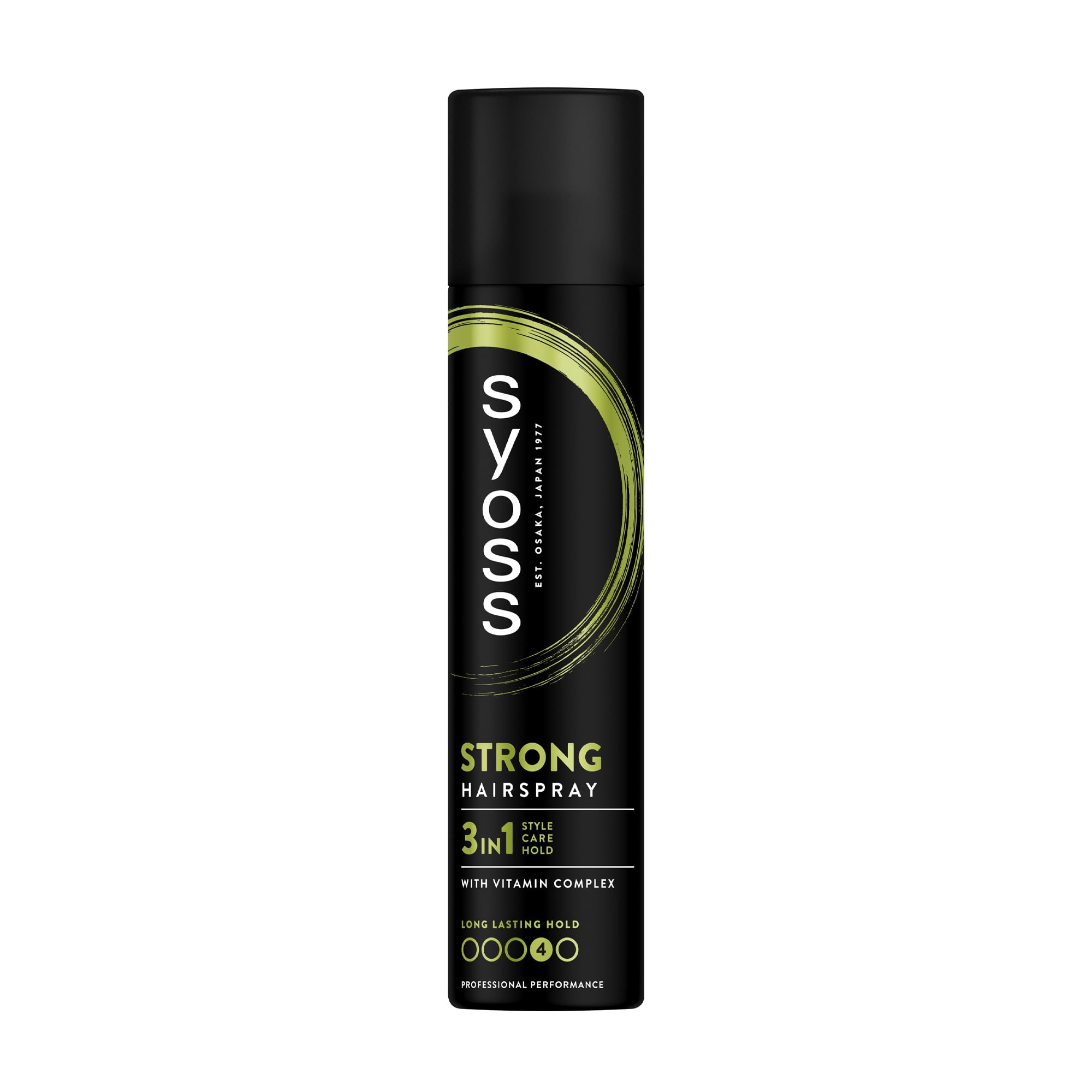 Лак для волосся SYOSS Strong Hairspray фіксація 4 (екстрасильна), 300 мл